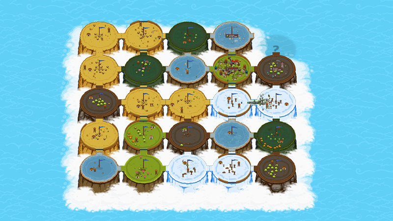 A level that I had almost completed when I took the screenshot.